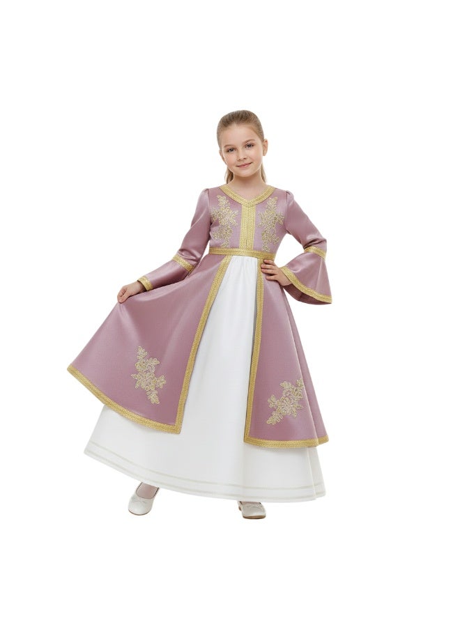 D'Daniela D' Daniela - Royal Orchid Jalabiya - Lilac - Image 1